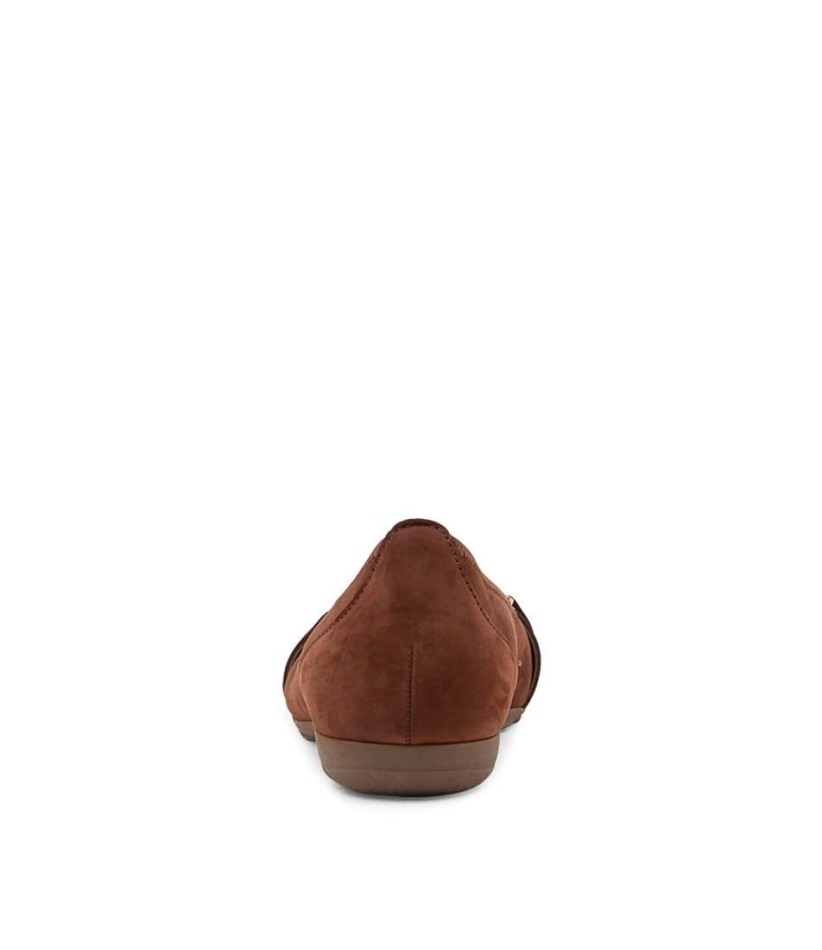 Gabour | Ballerines Exclusives En Daim More Marron